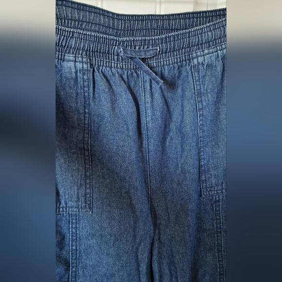 Karen Scott Denim Capri Pants XL – Casual Cotton Blue - Picture 8 of 12